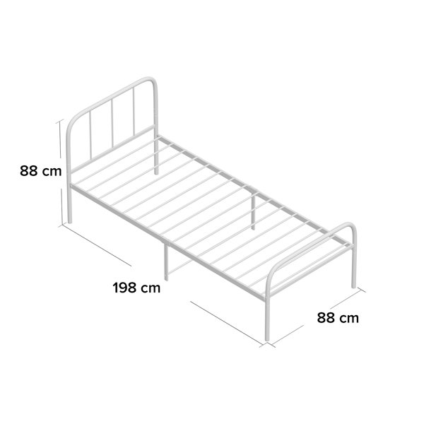 Zipcode Design Bettgestell Stephanie & Bewertungen | Wayfair.de